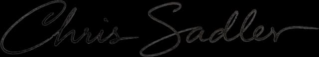 Chris Sadler signature